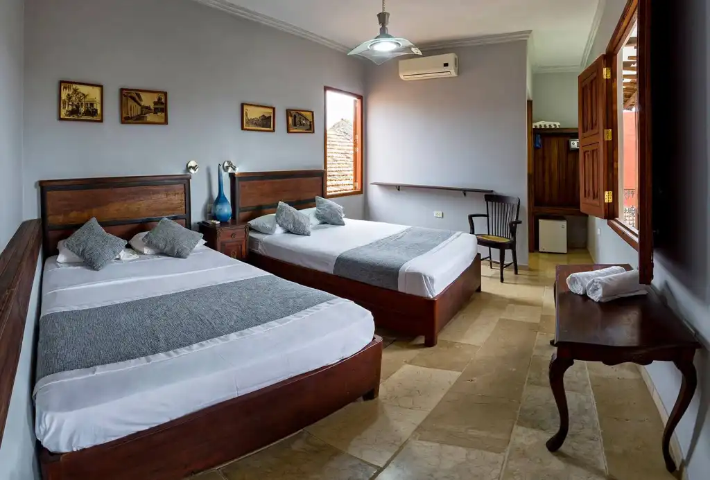Casa Jesús María 407 Habitación 2 en Trinidad, Sancti Spíritus, 62600, Cuba., Cuba. Una  casa de las más bellas casas coloniales de Trinidad, decoraciones excelentes distinguen su típico estilo..